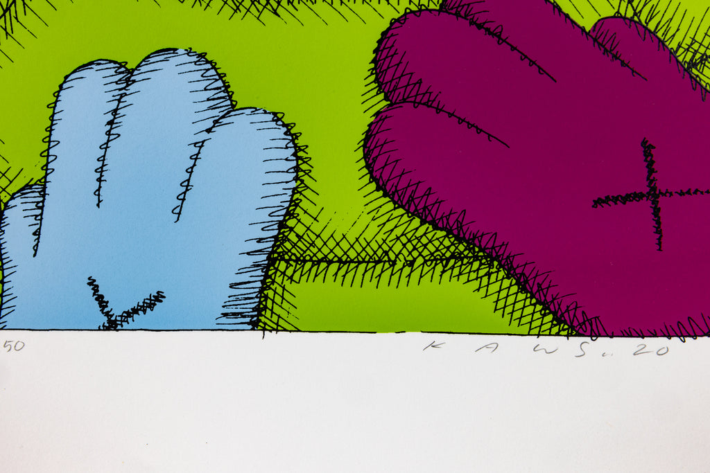 KAWS Untitled Green Image From the Urge Series Signed Limited