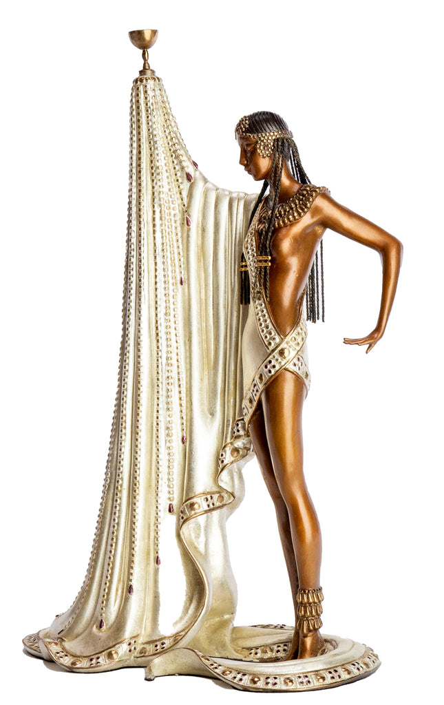 Erte Slave Original Bronze Sculpture Art Deco Contemporary Art