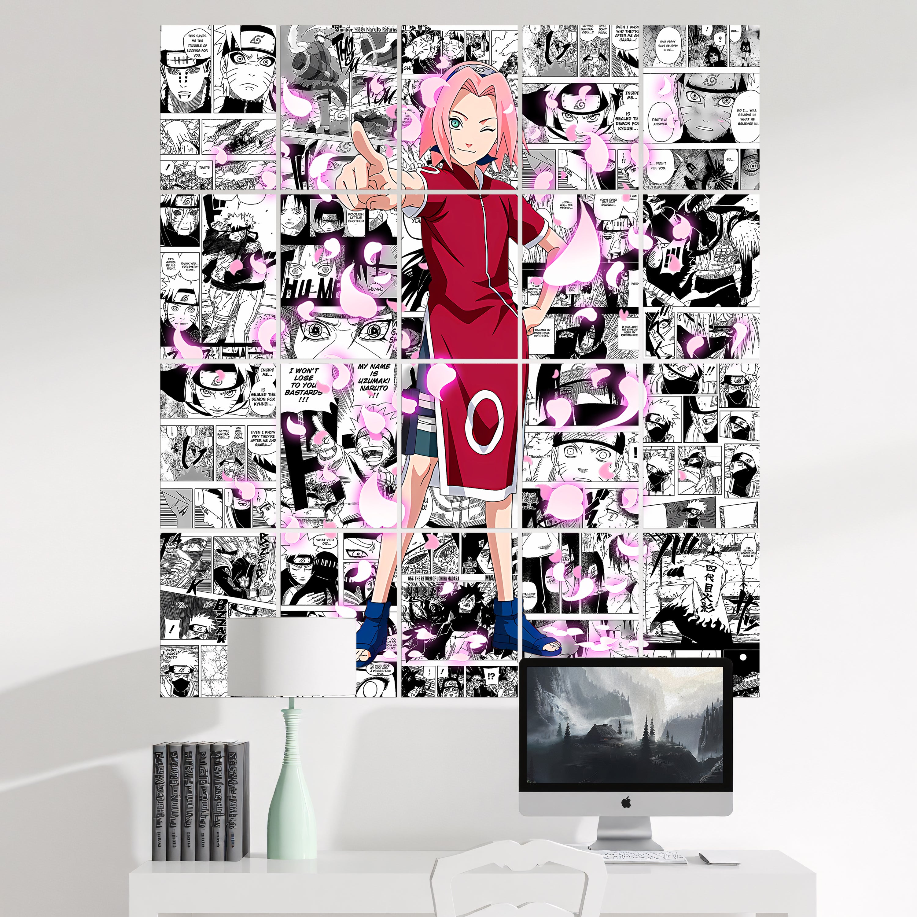 20 Naruto Sakura Haruno - Manga Poster - A4 Size (8.3 x 11.7 inch