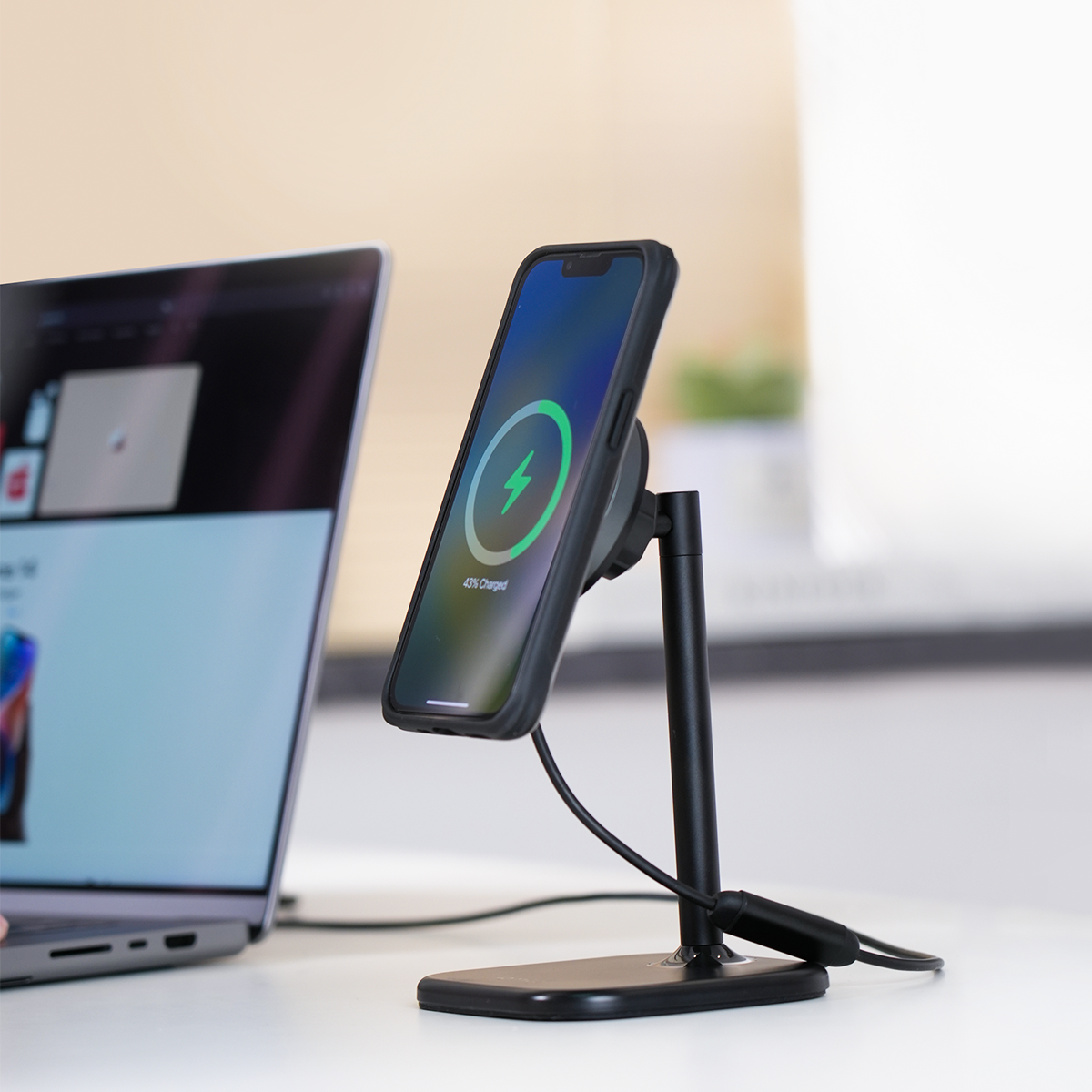 公式】Lamicall All Lock | デスクトップ チャージャースタンド