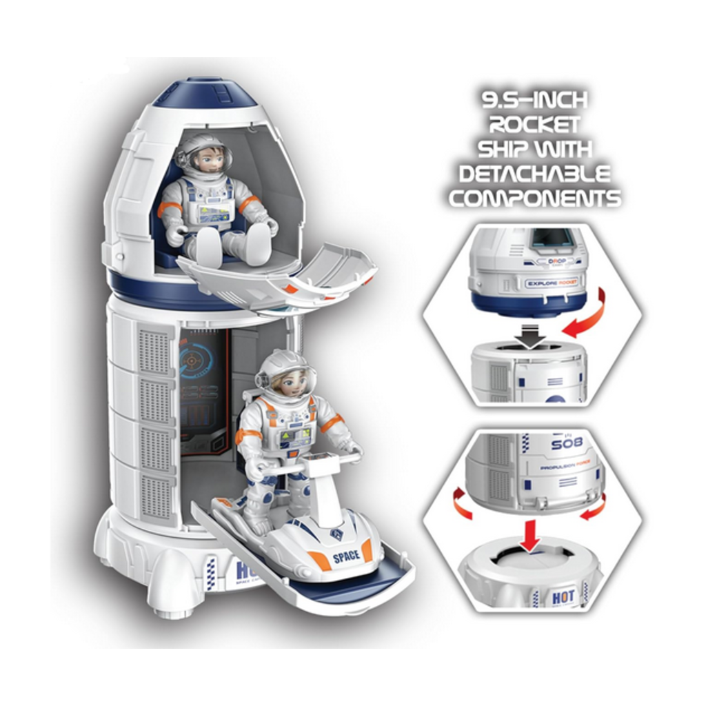 Playful Minds Mega Space Explorer Set – Modern Natural Baby