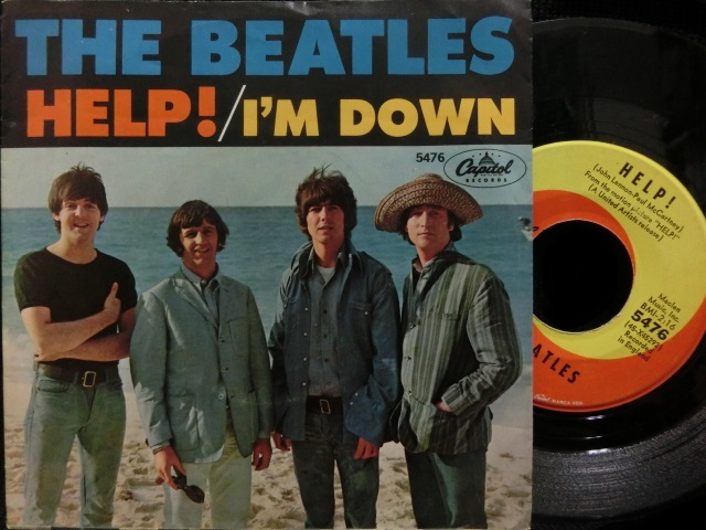 ビートルズUSジャケ原盤/MONO 1stプレス☆THE BEATLES-『HELP