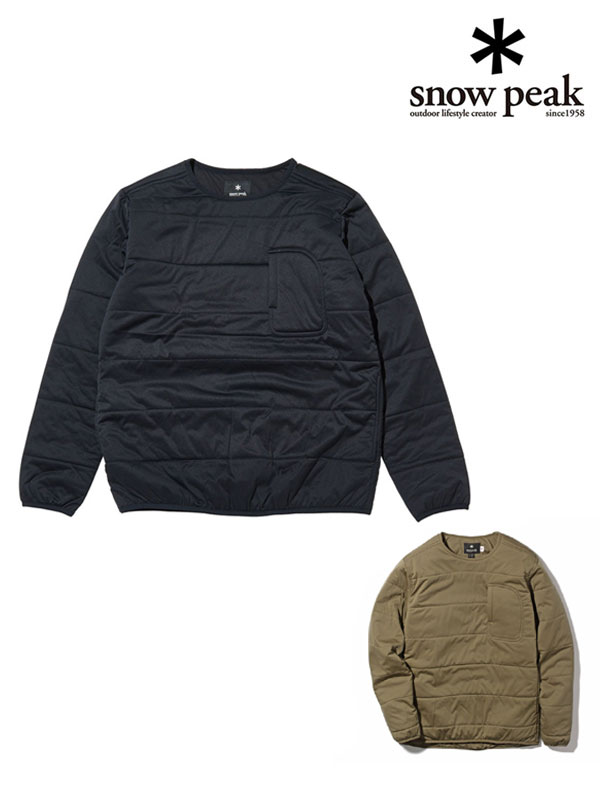フレキシブルインサレーションプルオーバー ｜ スノーピーク 入荷しま