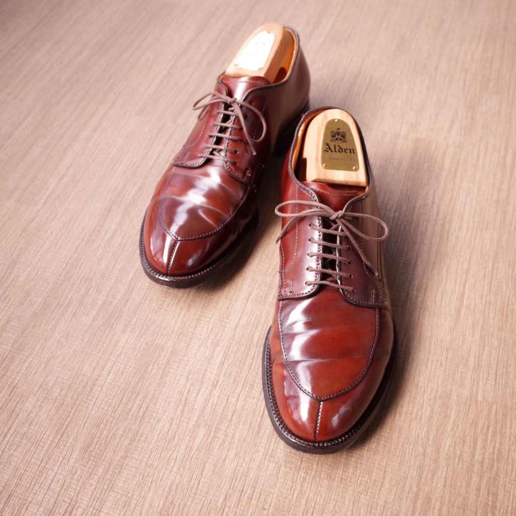 Aldenのモディファイドラストをアーチフィッティングで履いてみた