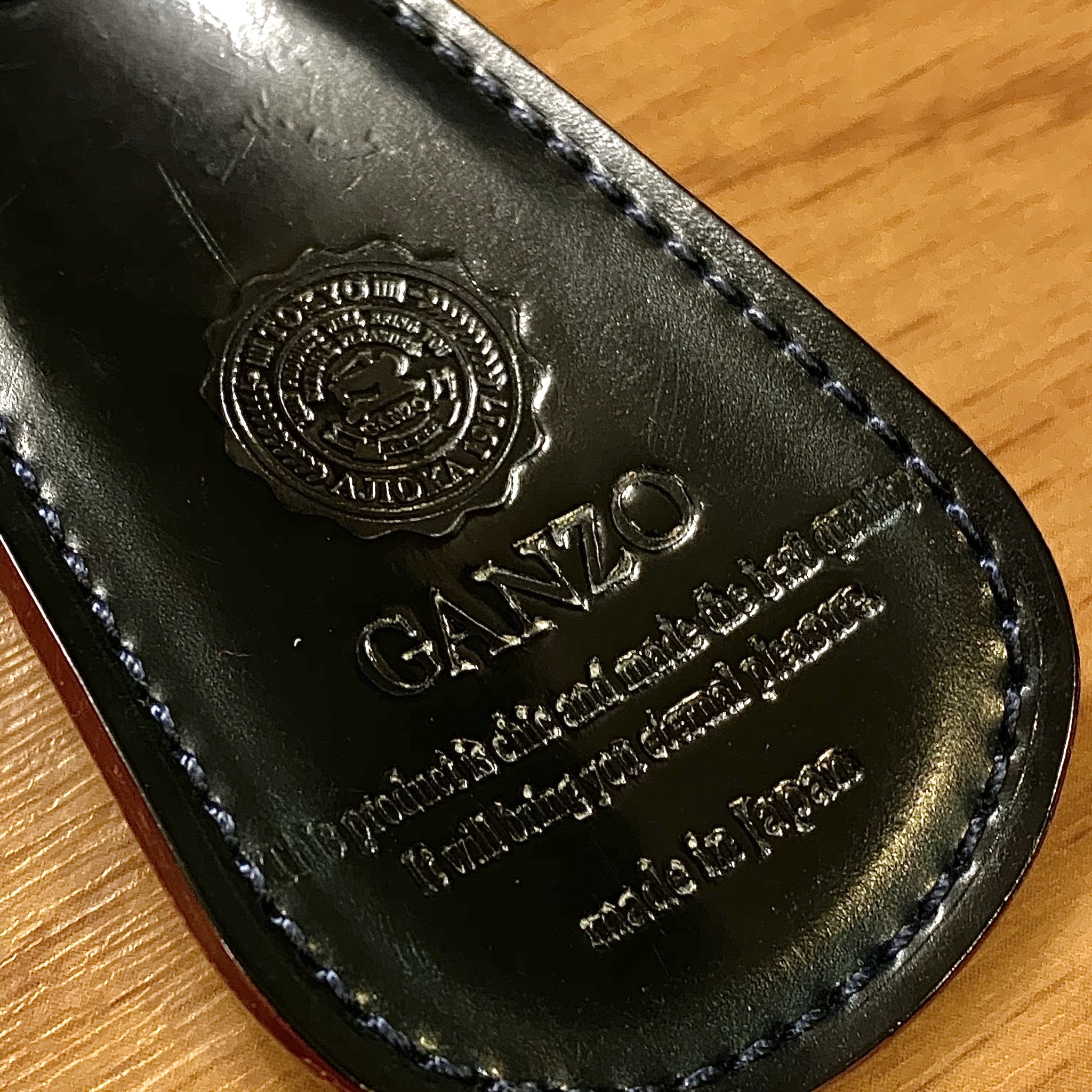 4年目のGanzo SHELL CORDOVAN 2！コードバン靴べらの驚愕エイジング