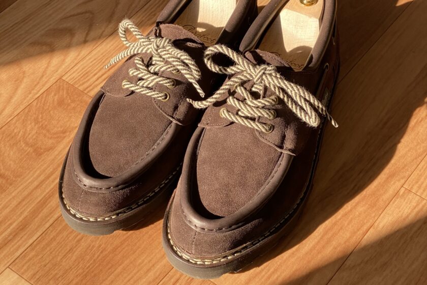 Parabootは】Paraboot CHIMEYのFilMelange別注！の外観レビュー