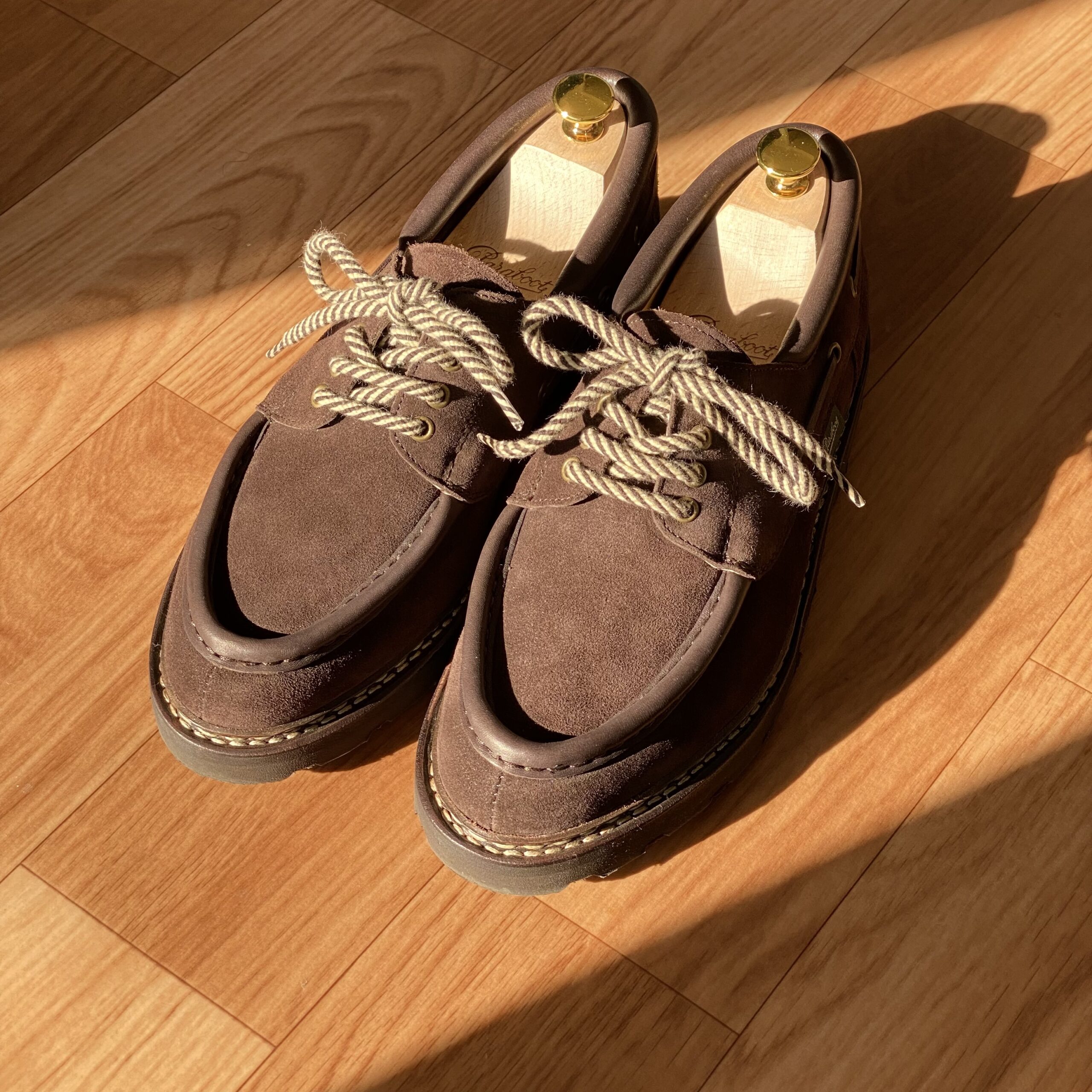 Parabootは】Paraboot CHIMEYのFilMelange別注！の外観レビュー