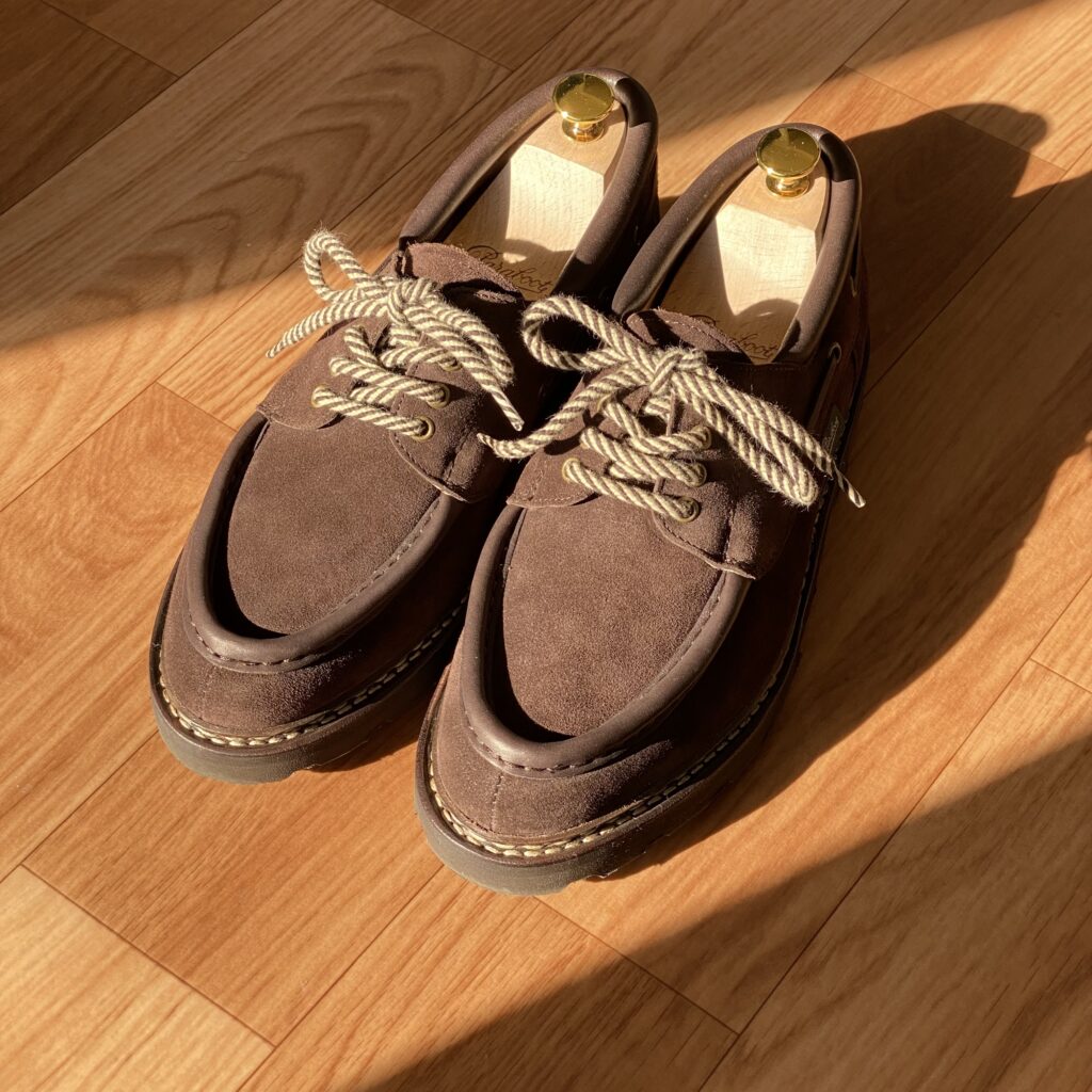 Parabootは】Paraboot CHIMEYのFilMelange別注！の外観レビュー