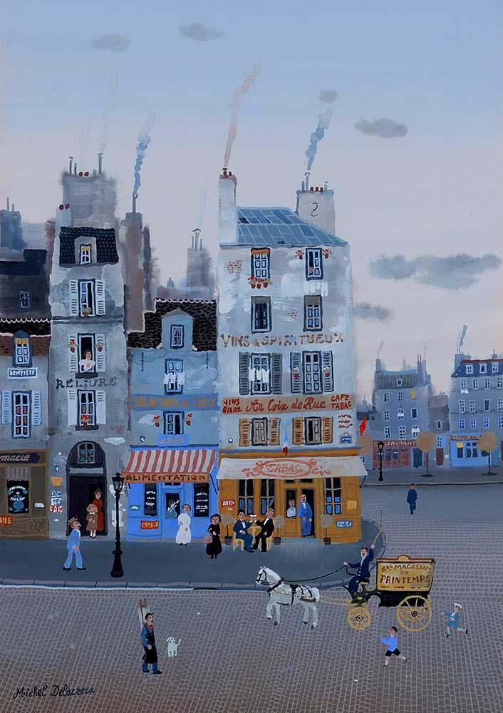 絶版】ミシェル・ドラクロワ 画集「Eternal Paris」永遠のパリ 絶版