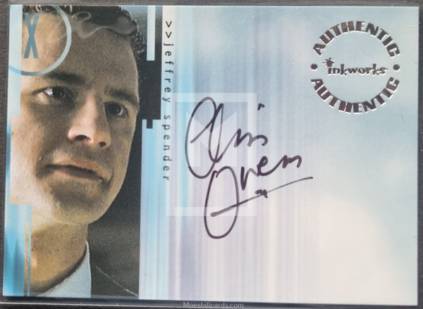 Inkworks X-files Season 9 Chris Owens A18 | Moesbill Trading Card