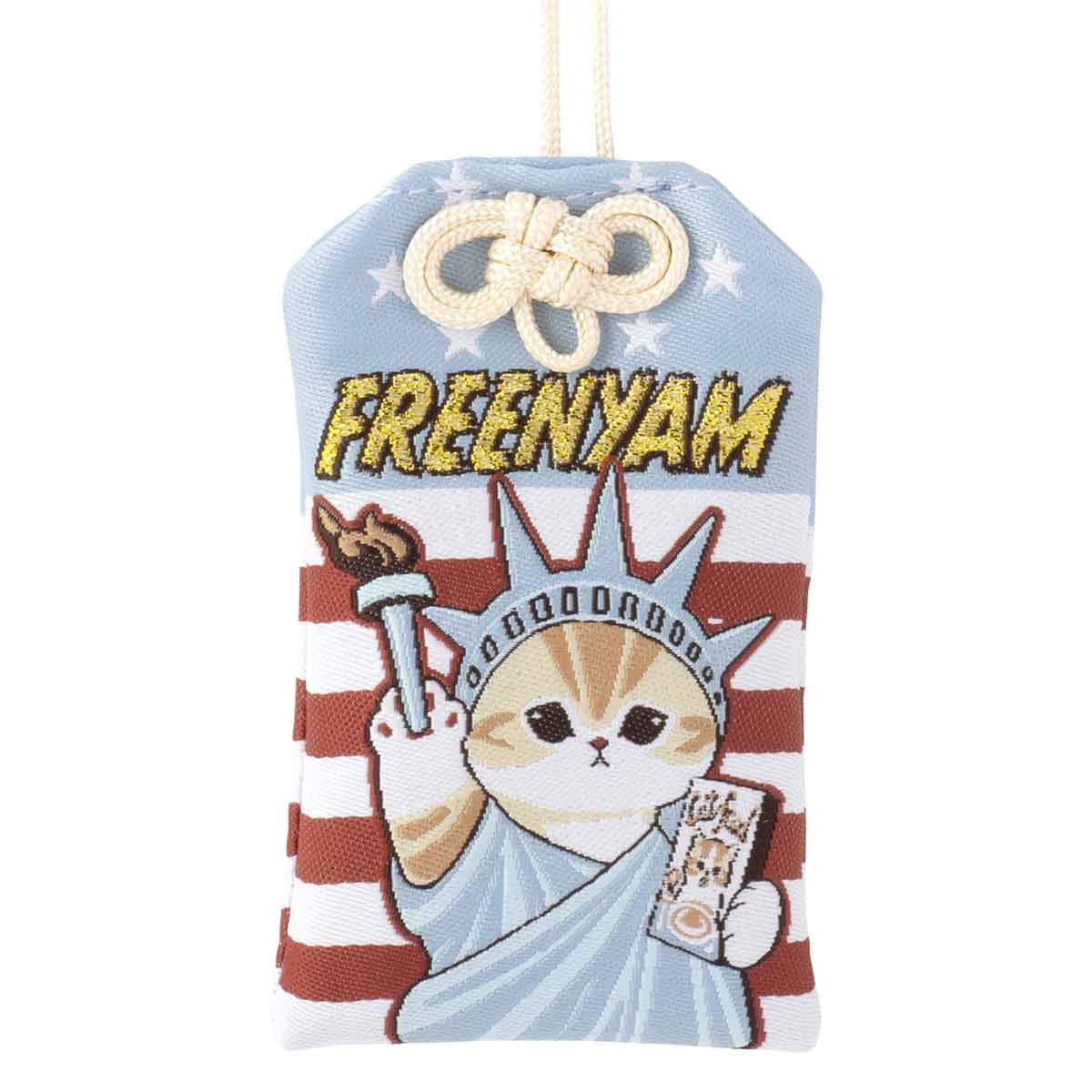 mofusand もふもふジャーニー お守り(自由の女神にゃん) | mofusand