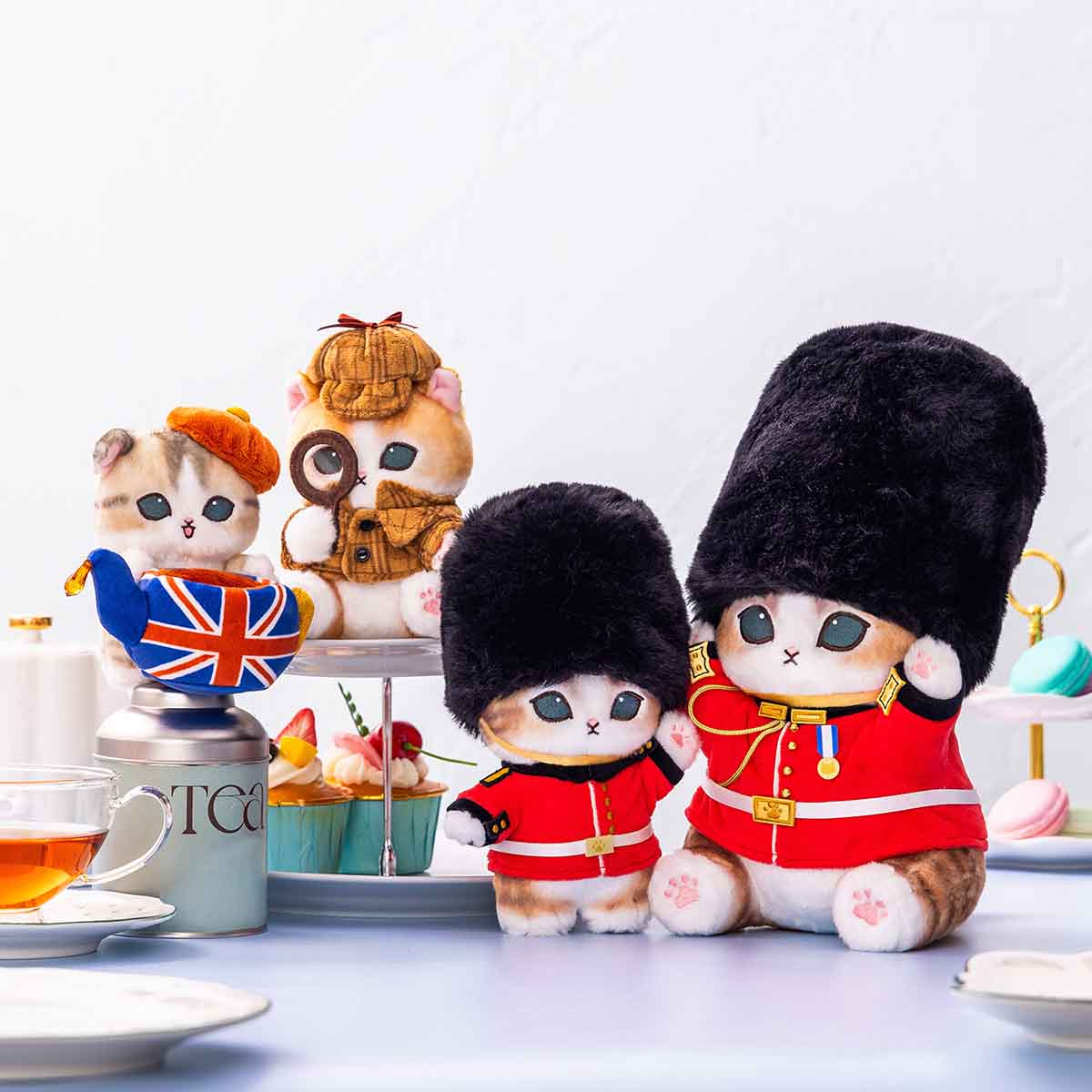 mofusand もふもふジャーニー デスクトップぬいぐるみ(ピザにゃん