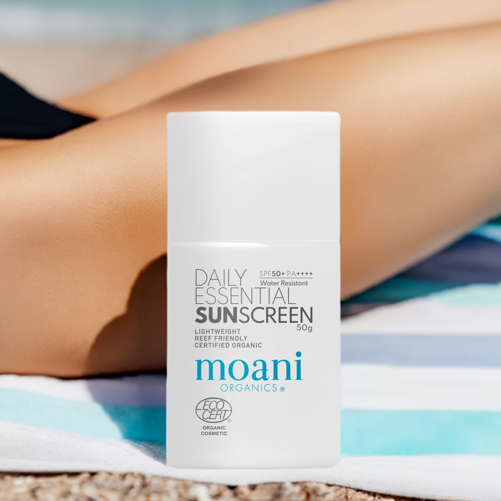 お試しサンプル】DAILY ESSENTIAL SUNSCREEN – moani organics