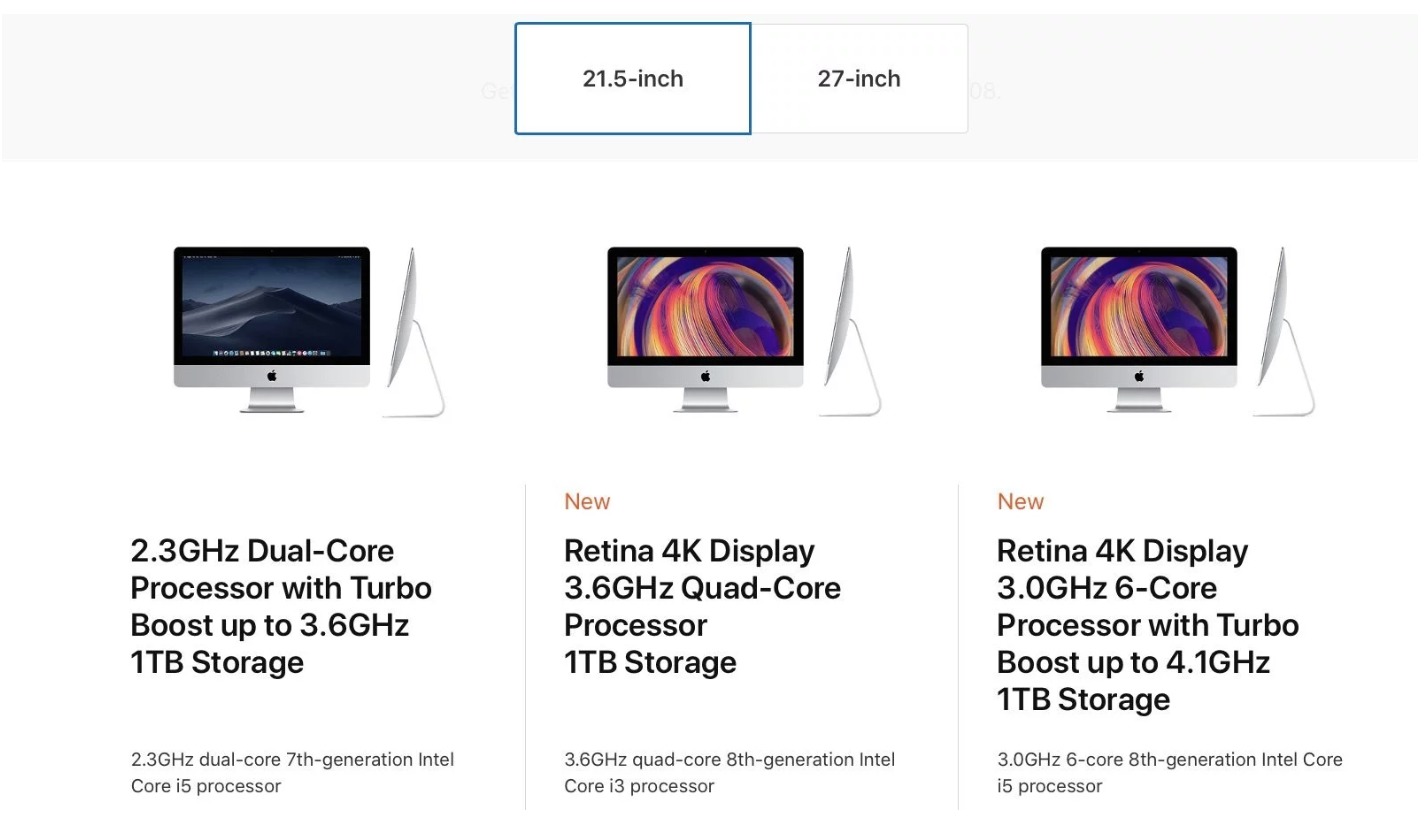 iMac 21.5インチ（2019）のレビュー(1/4)