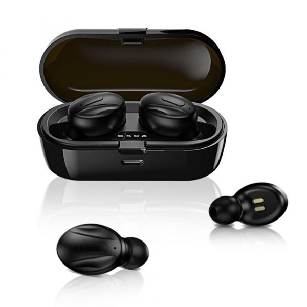 XG-13 TWS Wireless Bluetooth 5.0 Earbuds Black - Mobile City