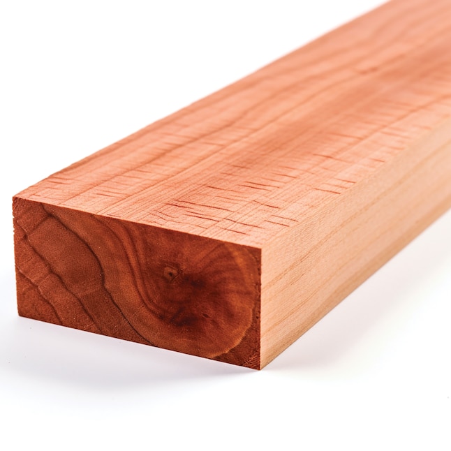 emark 2-in x 8-in x 2-ft Unfinished Select S4S Cherry Hardwood