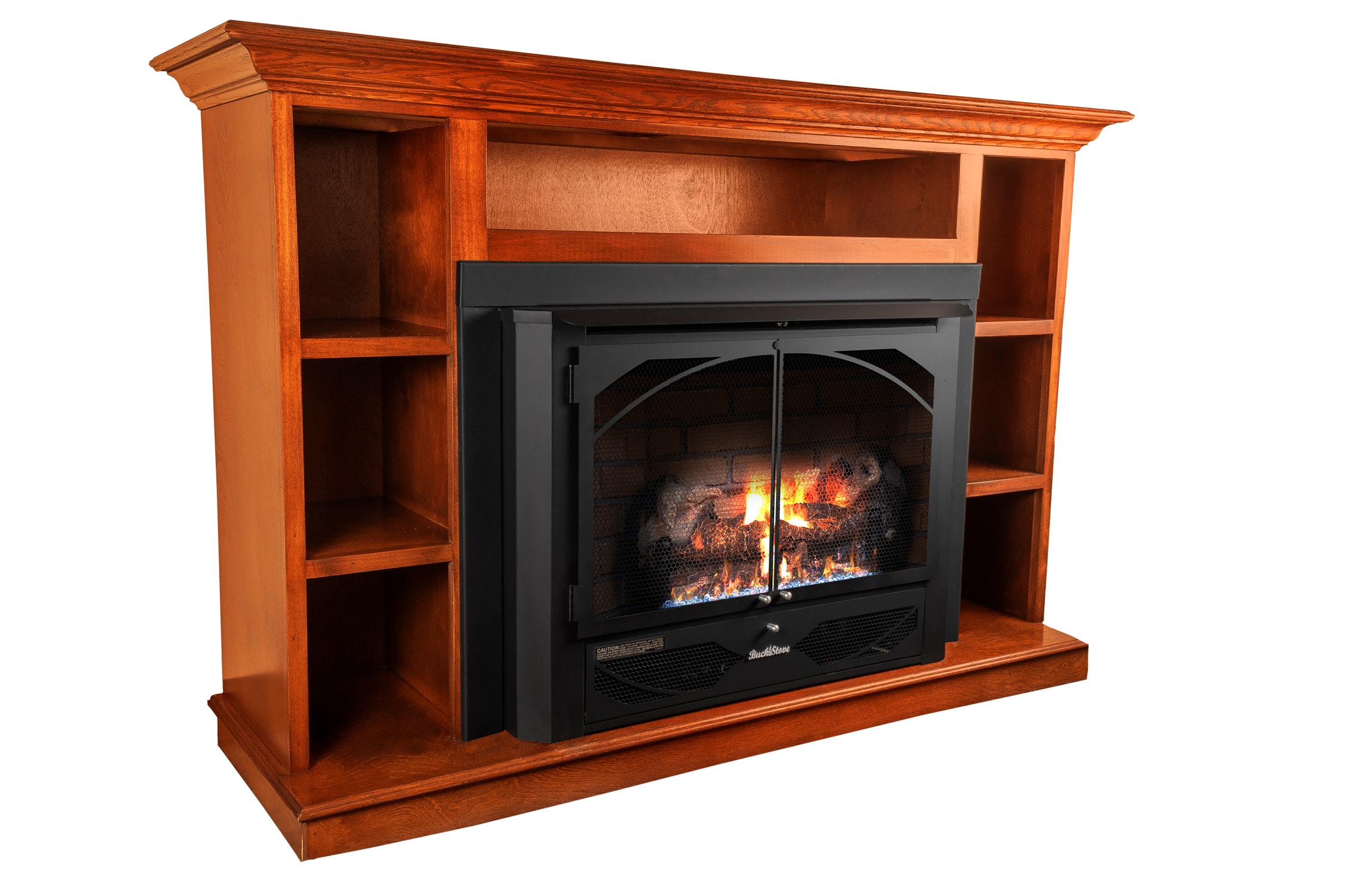Buck Stove 900-sq ft Dual-Burner Vent-free Freestanding Liquid