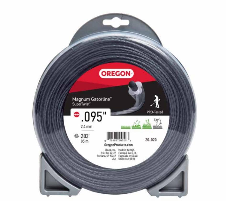 Oregon Magnum Gatorline SuperTwist Trimmer Line 0.095-in x 0.125