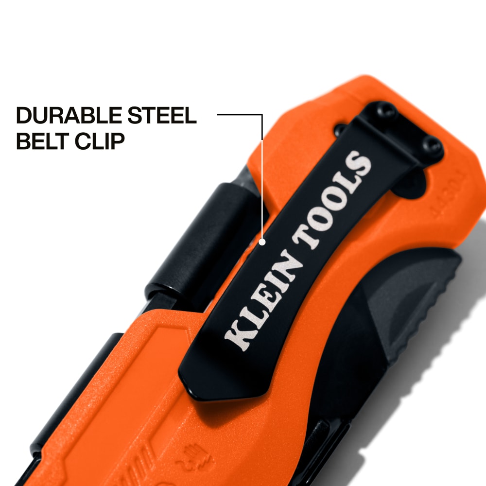Klein Tools Folding Utility Knife with Driver 3/4-in 1-Blade