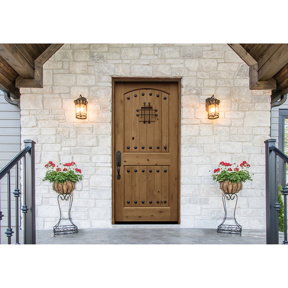 Greatview Doors 36-in x 80-in x 4-9/16-in Wood Right-hand inswing