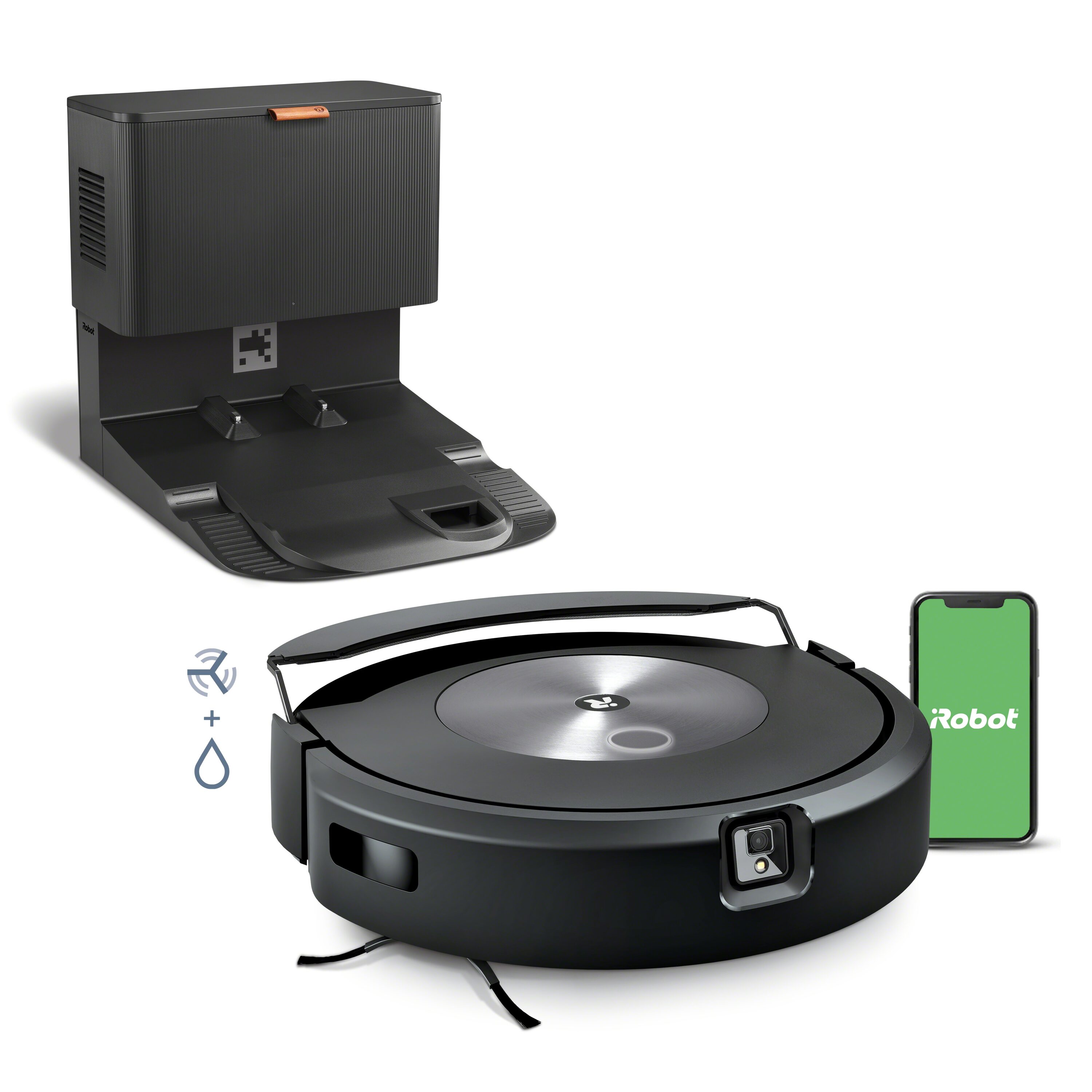iRobot Roomba Combo J7+ Robot Vacuum and Mop Auto Charging Self