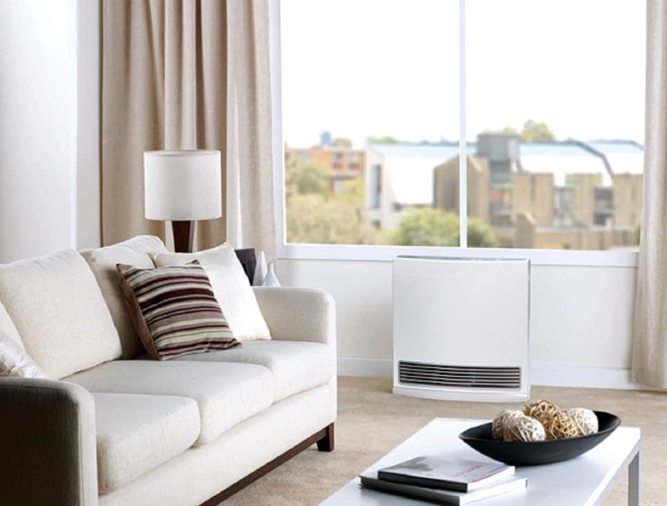 Rinnai 10000-BTU Floor-Mount Indoor Liquid Propane Vent-Free