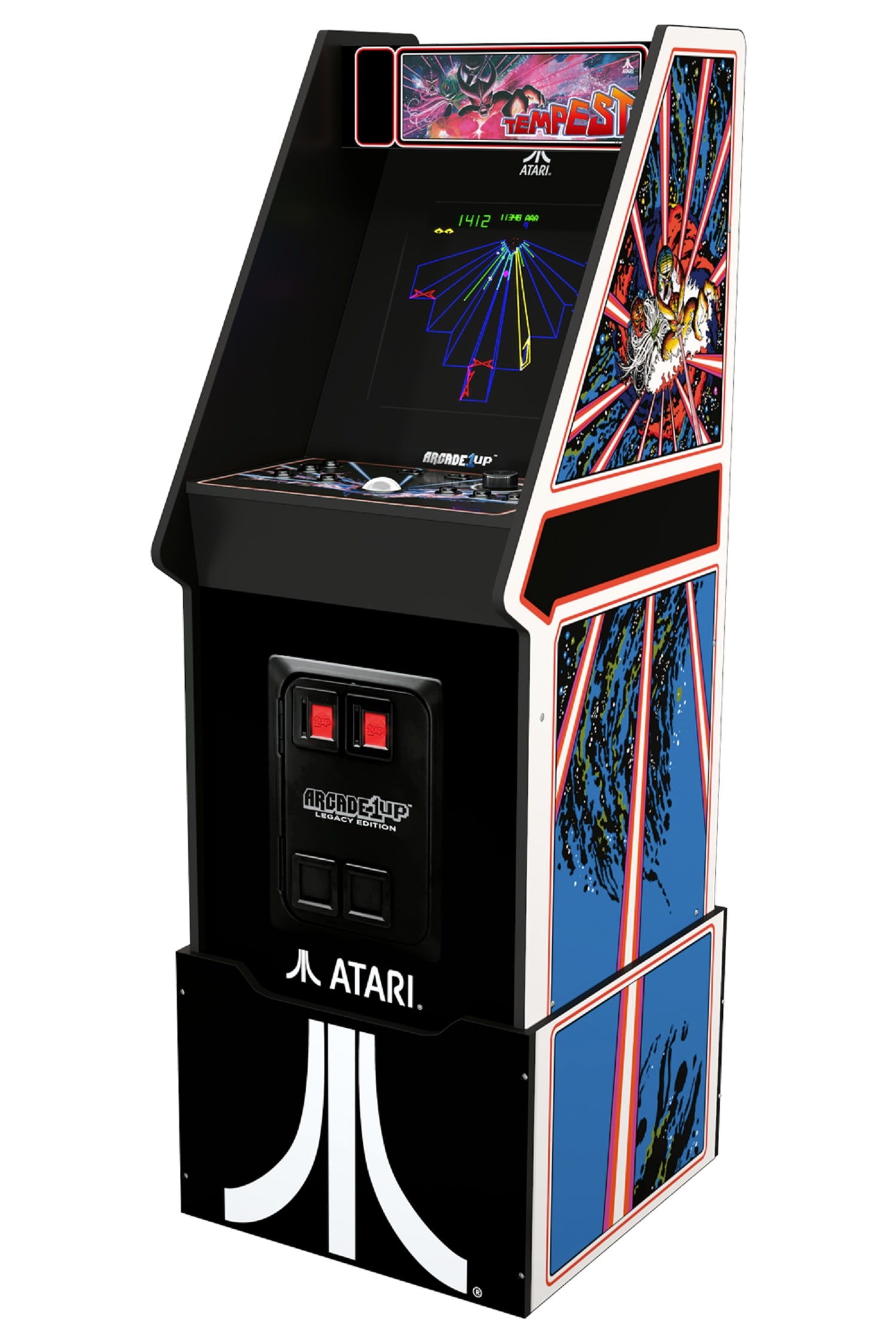 Arcade1Up Arcade1 Atari Black Arcade Cabinet at Lowes.com