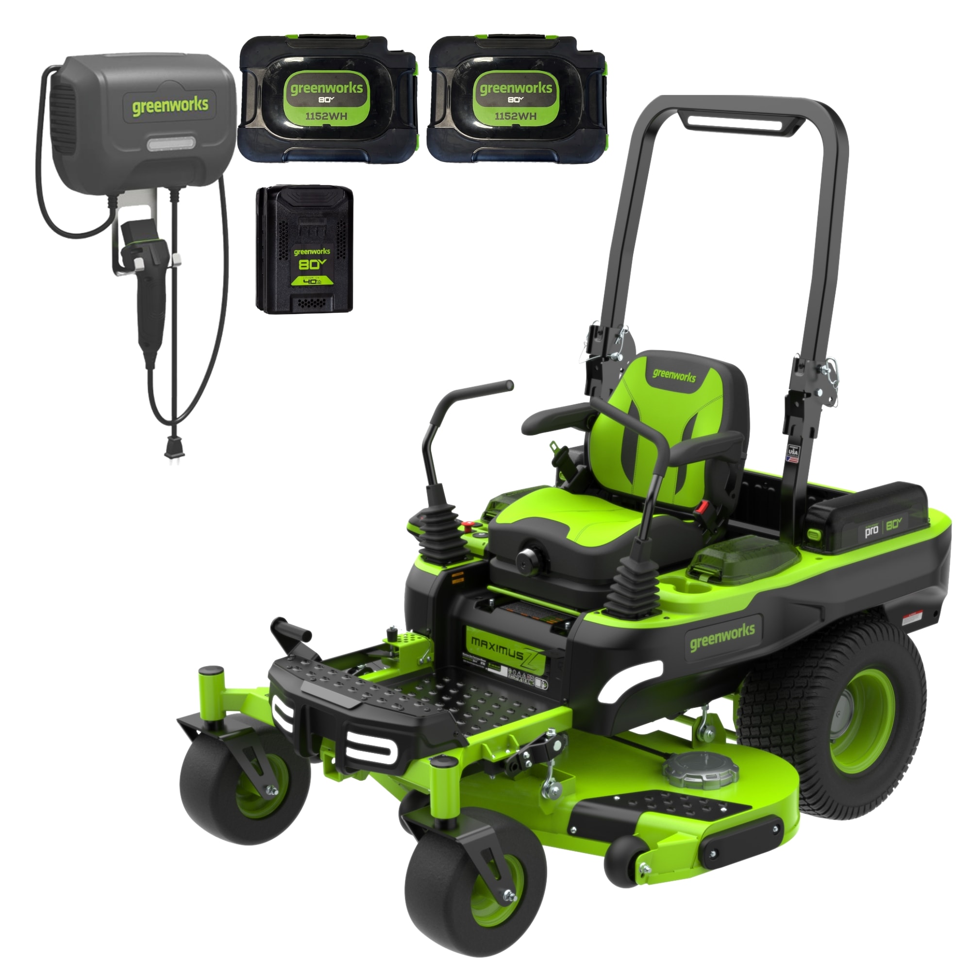 Greenworks Maximus 54-in 31-HP Brushless Motor Zero-turn Riding