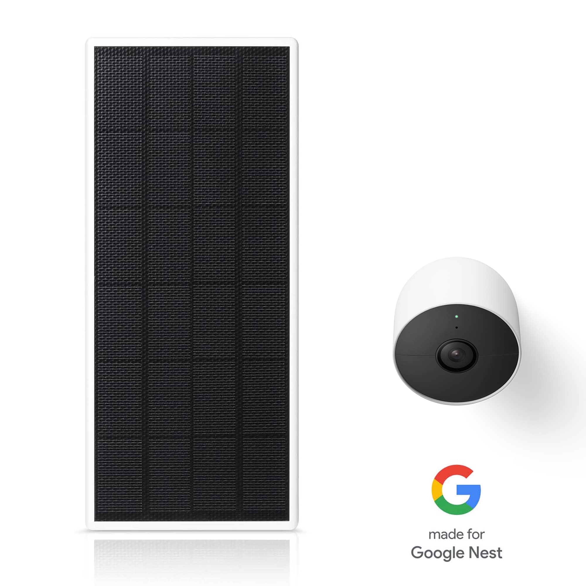 Wasserstein ソーラーパネル(Google Nest Cam 用 2個 Wasserstein