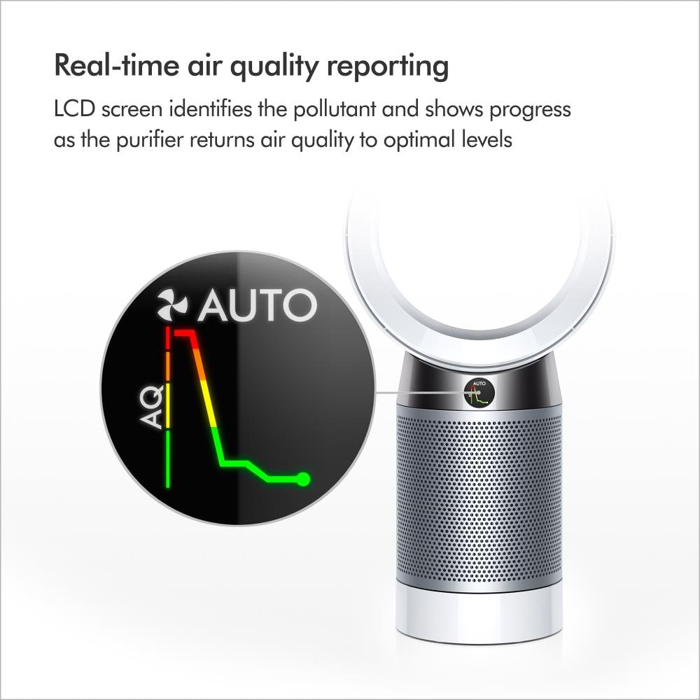 Dyson Pure Cool, DP04 10-Speed (Covers: 172.2 Sq.-ft) Hepa White