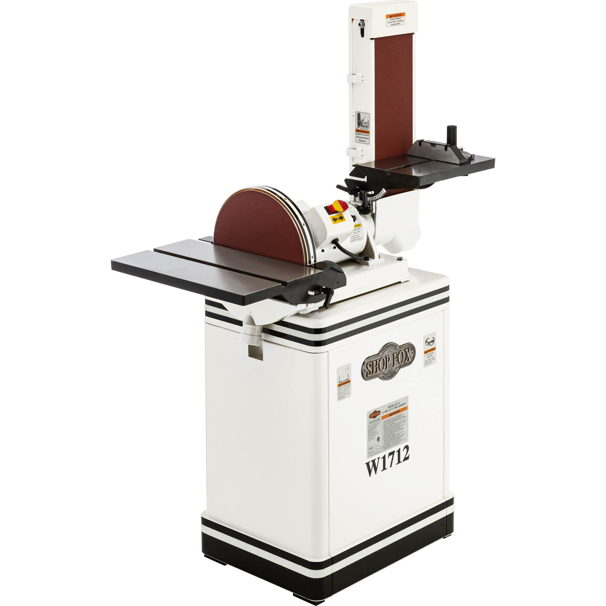 Shop Fox 120 Volts 10.5-Amp Brushless Belt/Disc Corded Sander with