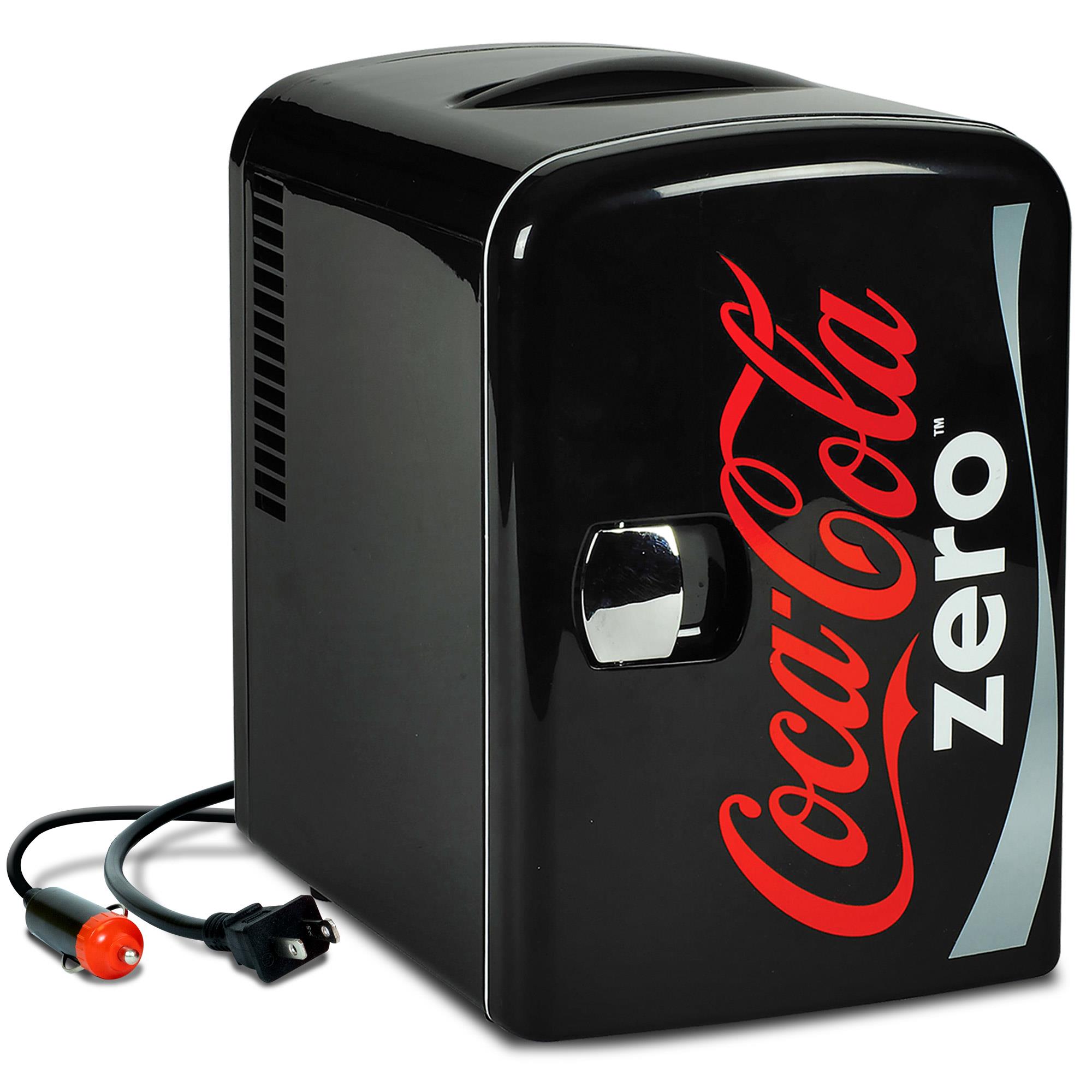 Coca-Cola Coke Zero 6 Can Portable 4L Cooler/Warmer 0.14-cu ft