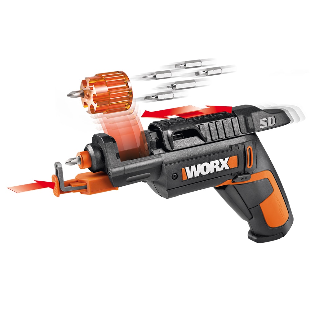 WORX SD Driver 4-Piece Multi-bit Hex Screwdriver WX255L at Lowes.com