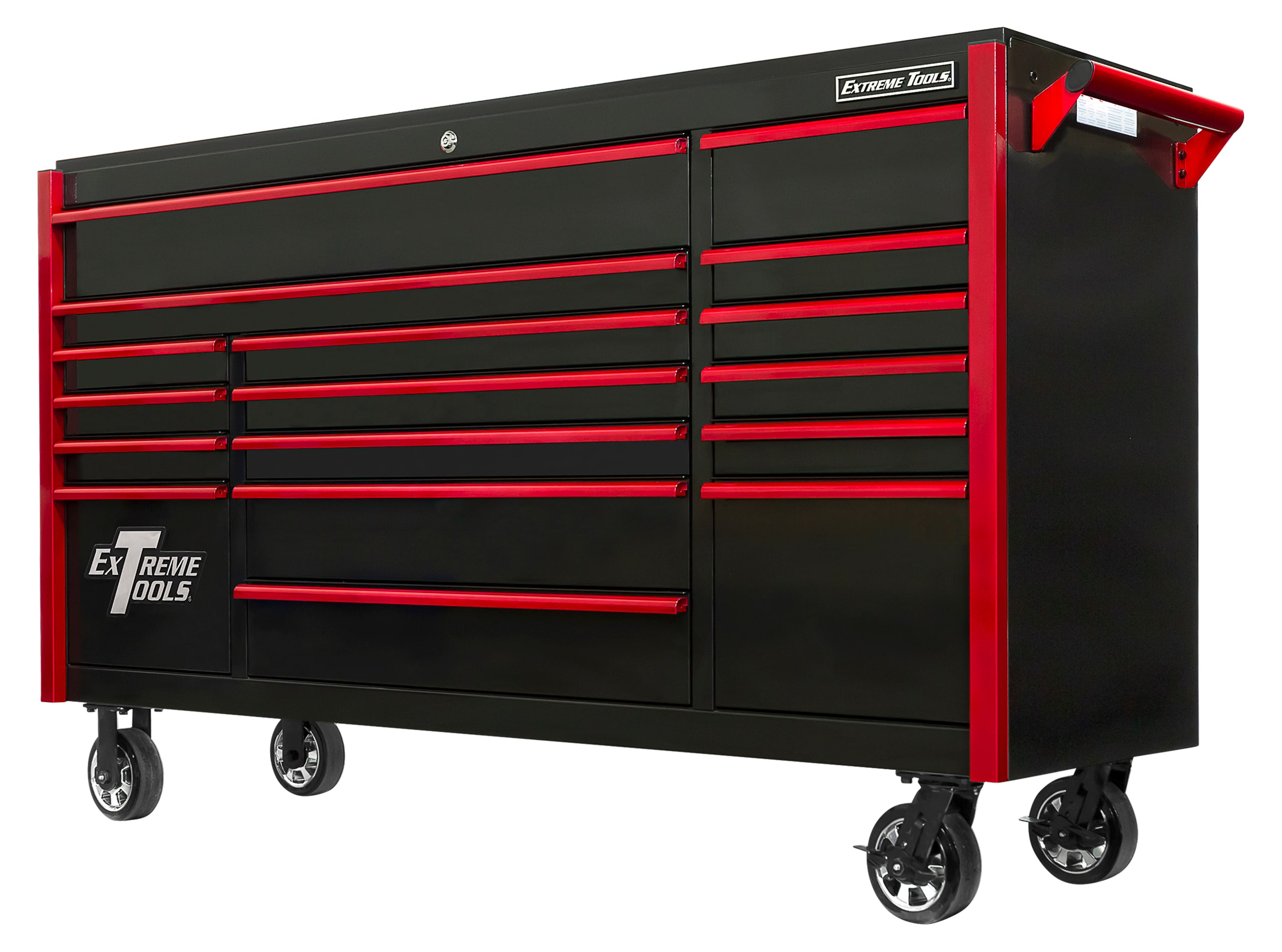Extreme Tools DX Series 72-in W x 42.75-in H 17-Drawer Steel