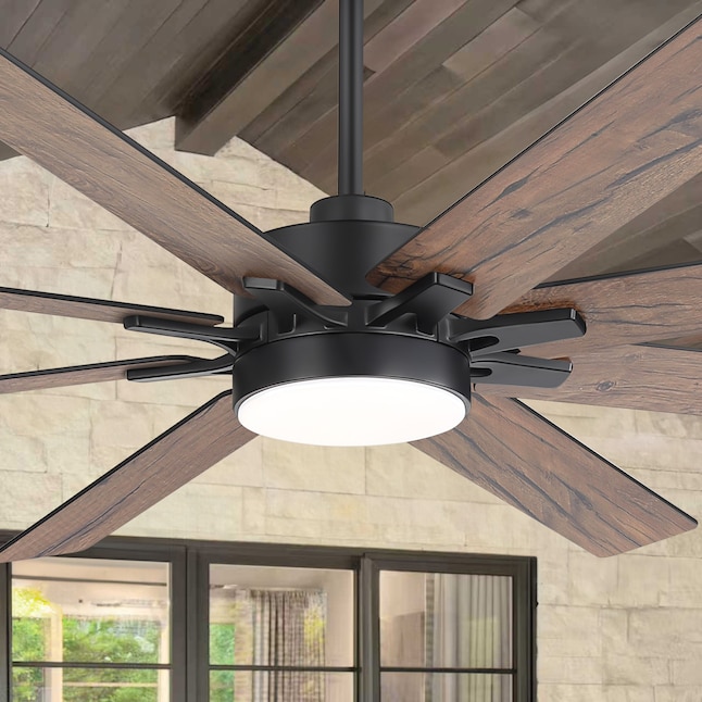 Breezary Fandelier 20-in Nickel with Silver Blades Indoor/Outdoor