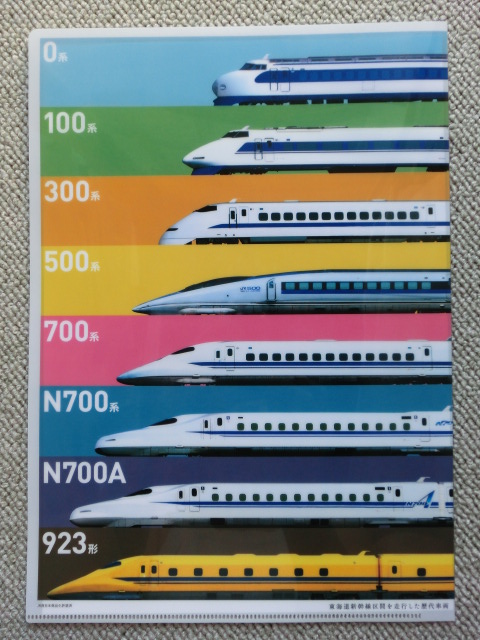 非売品 JR東海 東海道新幹線開業50周年記念「東海道新幹線区間を