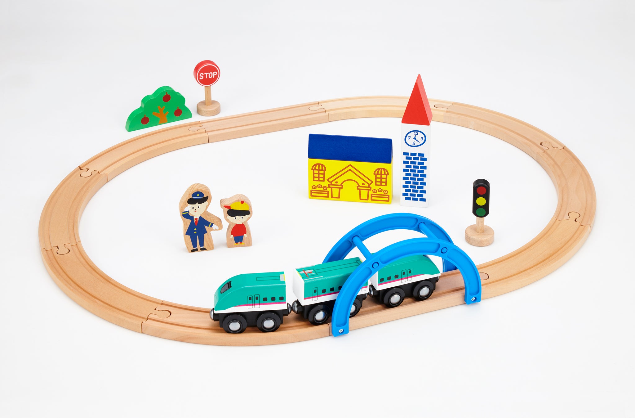 moku TRAIN はじめての木製電車セット