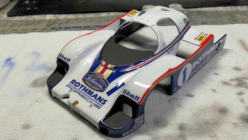 タミヤ1/24ポルシェ956 その17 | Midnight Sun