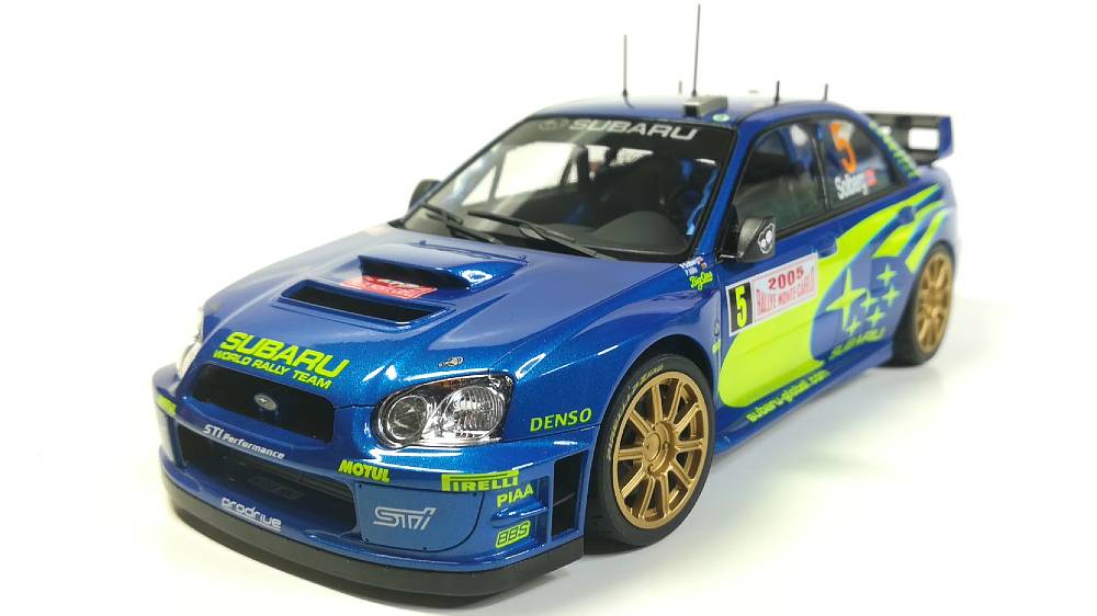 タミヤ1/24 スバルインプレッサ WRC モンテカルロ'05 その8 | Midnight Sun