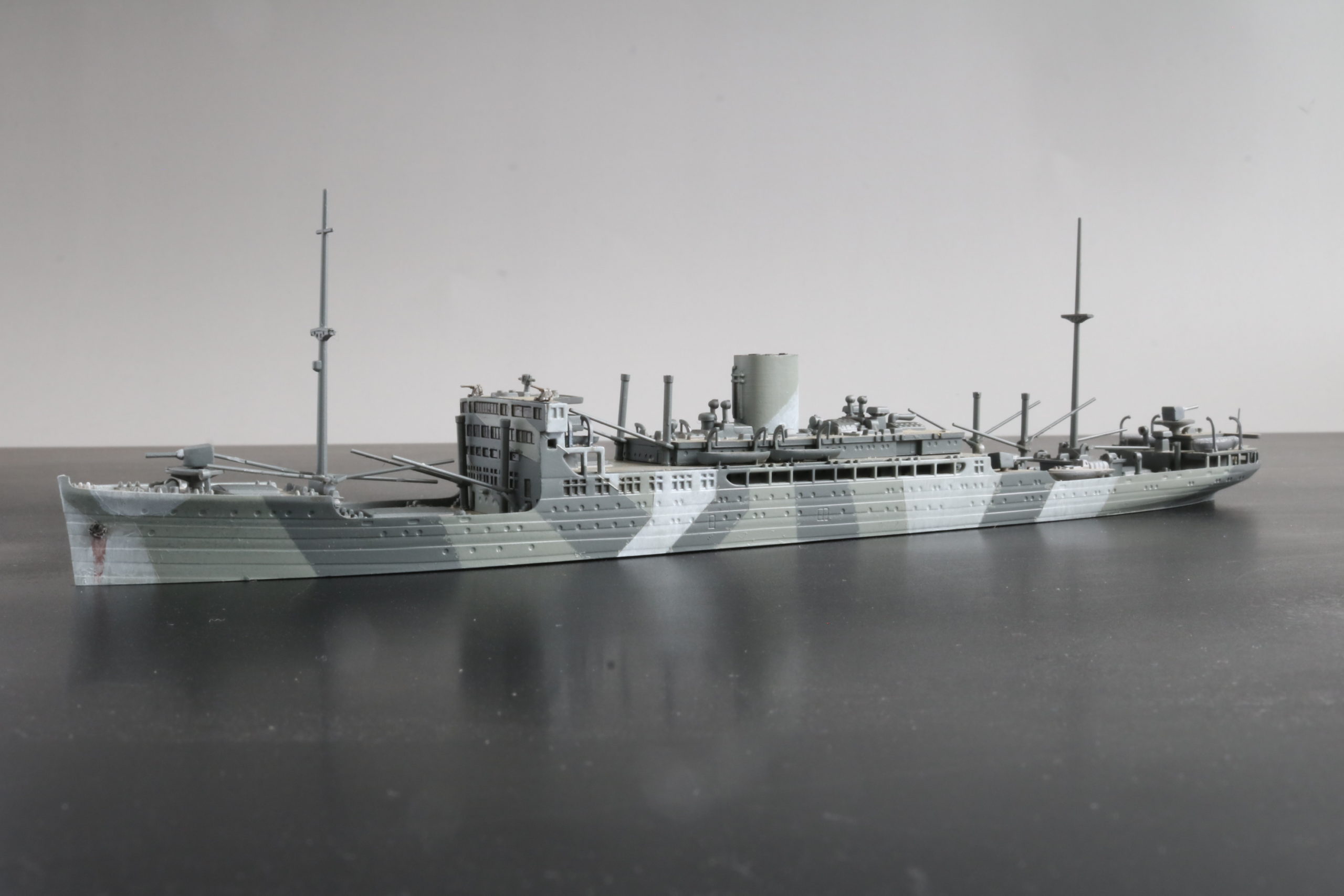 誰でも作れる1/700艦艇模型 特設潜水母艦 平安丸 | 誰でも作れる1/700