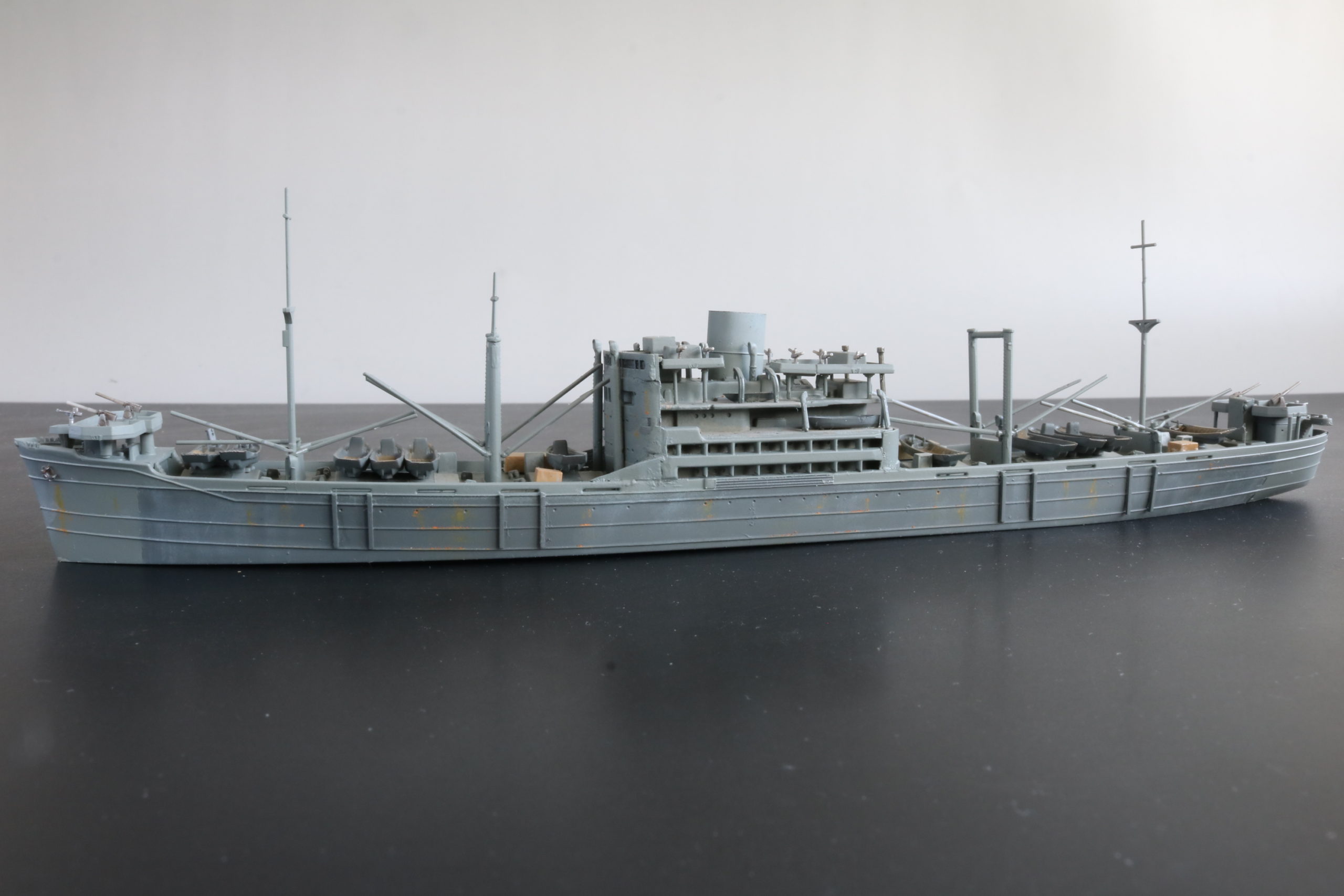 誰でも作れる1/700艦艇模型 輸送船 金華丸 | 誰でも作れる1/700艦艇