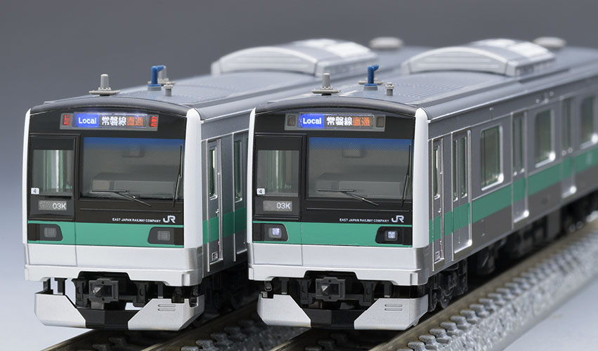 TOMIX】E233系2000番代 常磐線各駅停車 2024年1月発売 | モケイテツ