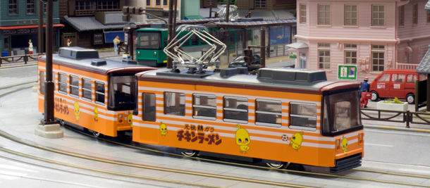 KATO】チビ電 ぼくの街の路面電車 チキンラーメン号 2017年11月再生産