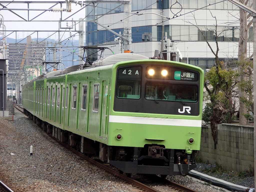 グリーンマックス】201系 大和路線（体質改善車・ND608編成）2019年2月