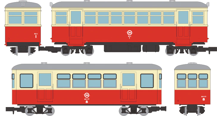 鉄コレ/ナローゲージ80】想い出の 尾小屋鉄道 2022年2月発売 | モケイテツ