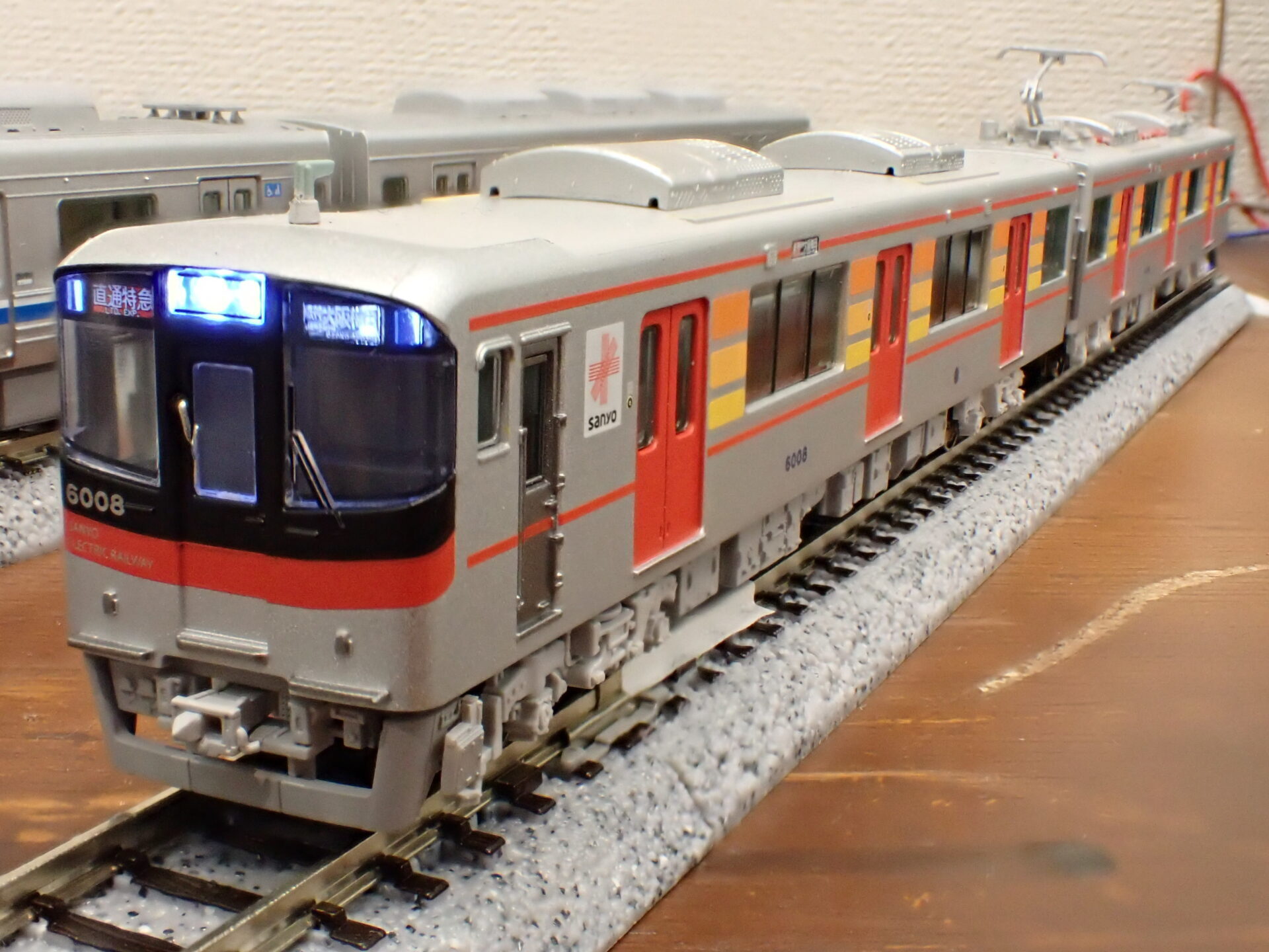 山陽電鉄 6000系 3両LED室内灯入 ポポンデッタ エネチャージ 山陽 山陽