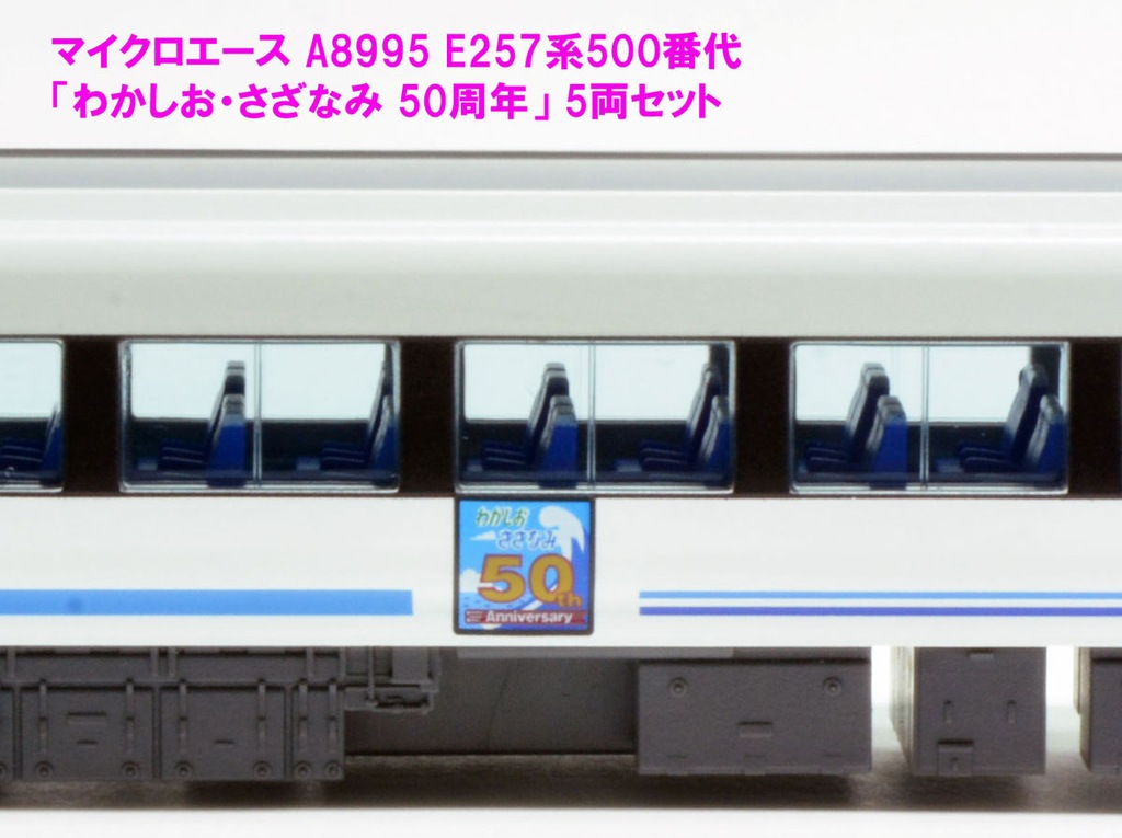 マイクロエース】E257系500番代（わかしお•さざなみ 50周年）2023年9月