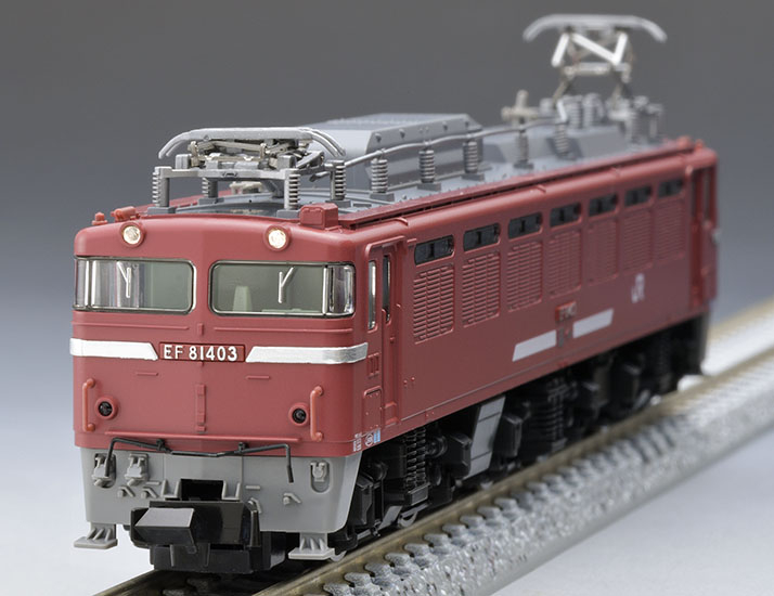 TOMIX】EF81形400形番代（JR貨物更新車）2024年9月発売 | モケイテツ