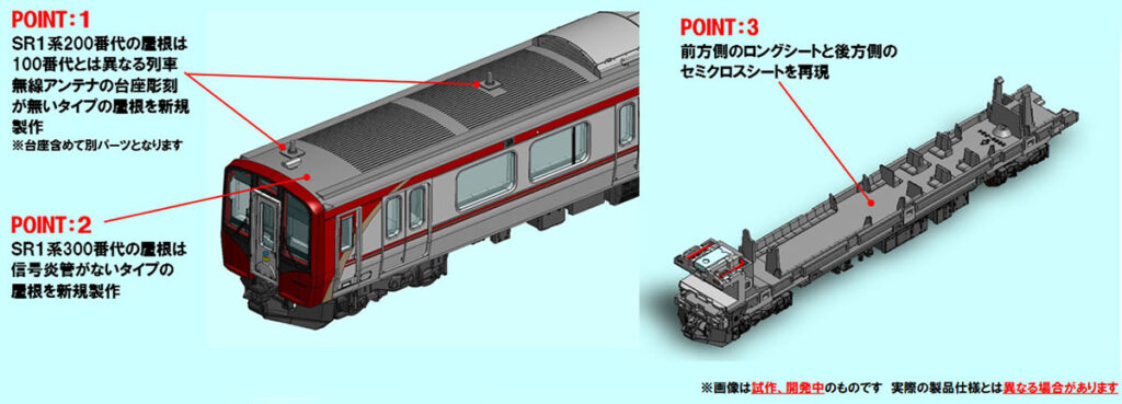 TOMIX】しなの鉄道 SR1系200番台・300番台 2025年1月発売 | モケイテツ