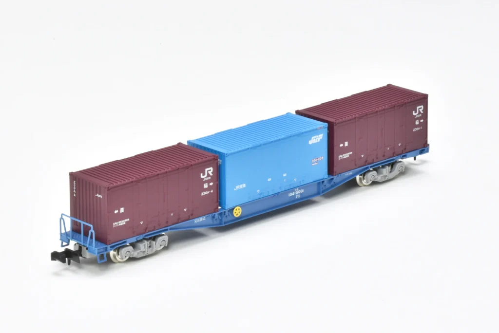 TOMIX】TEC STATION限定 コキ104形（新塗装•Z30A•30Aコンテナ付）2024